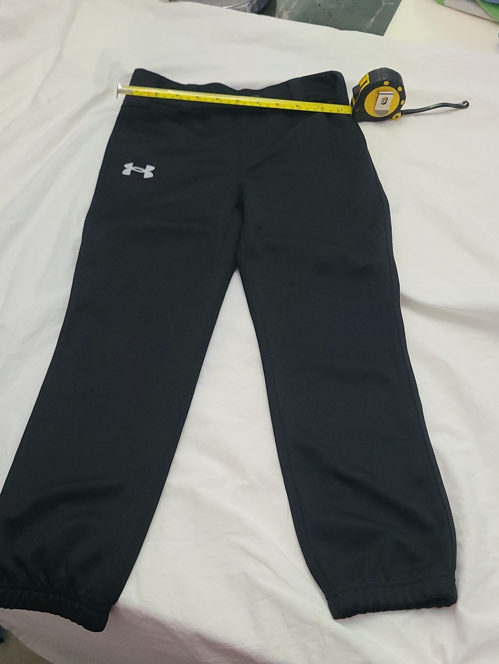 Under Armour Kids Black Logo Sweatpants